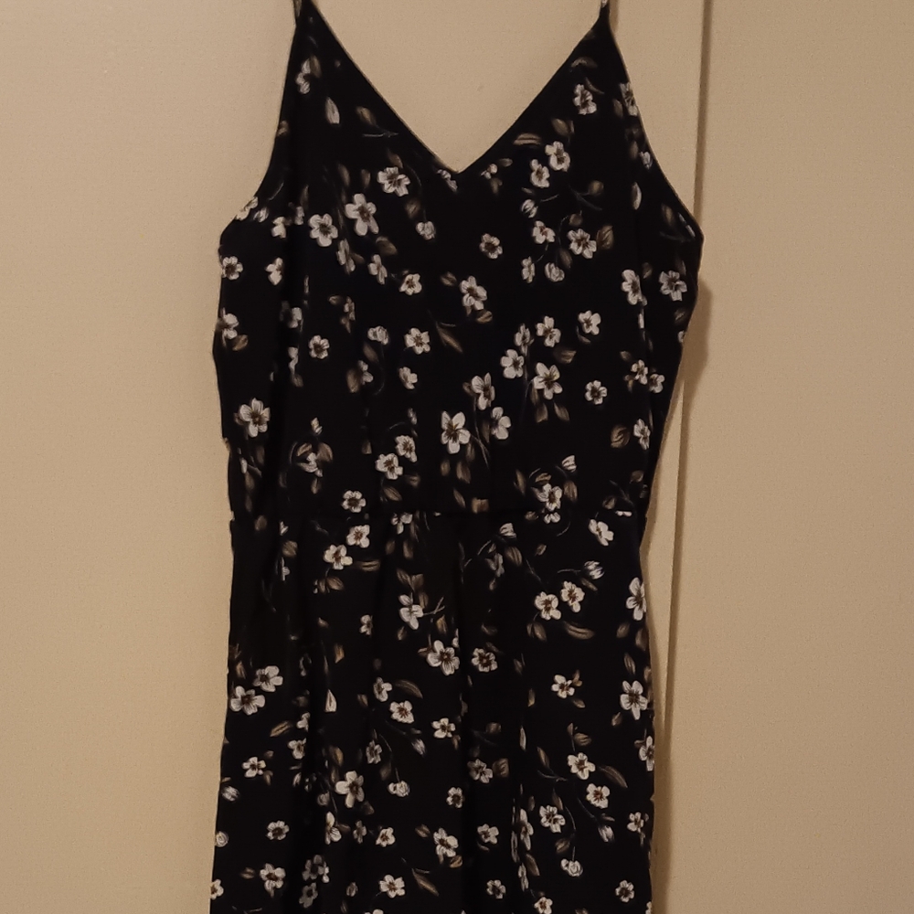 Black Floral Dress